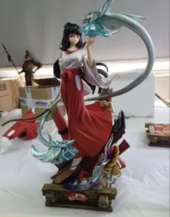 犬夜叉 桔梗 ガレージキット ガレキ スタチュー② - メルカリ