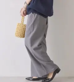 【新品未使用】アメリカンホリック　イージーケア　リラックスパンツ　グレーＳ