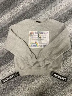 Jenni love ジェニィ グレー トレーナー 140センチ