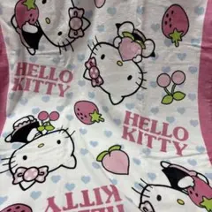 タイムセール　ハローキティバスタオル桃のサムネイル