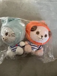 【新品　未開封】 キャラクター　 ぬいぐるみ　セット　各　約25センチ