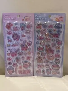 【正規品】星のカービィ プチドロップシール2種セット