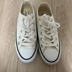コンバース　白
