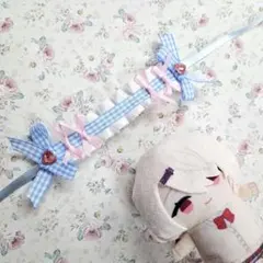 10㎝ぬい服 ヘッドドレス 32 ちびぐるみ ホワイト - メルカリ