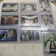 鬼滅の刃 ウエハースカード 9枚セット