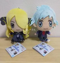 ポケモンマスターズEX ぬいぐるみ マスコット　ダイゴ シロナ　2個セット