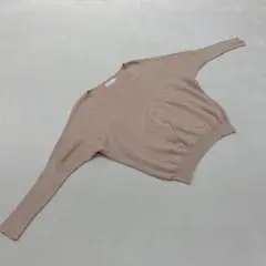 GALLARDAGALANTE ニットセーター ベージュ Vネック シンプル F