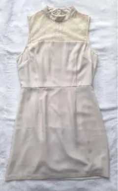 新品 未使用 forever21 レース 切り替え ノースリーブ ワンピース