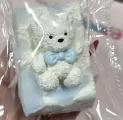 くまの水色ケーキ　動物　アニマル　スクイーズ