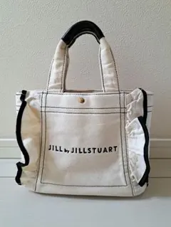 JILL by JILLSTUART フリルトートバッグ アイボリー