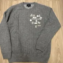 PEARLY GATES グレー 防風長袖セーター サイズ0