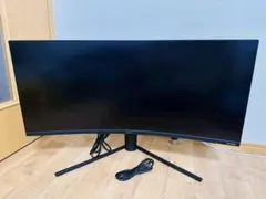 美品✨ ゲーミングモニターアイリスオーヤマ LUCA ILD-ACW34WQHDのサムネイル