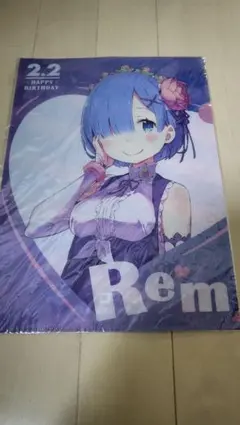 Re：ゼロから始める異世界生活 A4クリアファイル レム あやみ ハチゴ