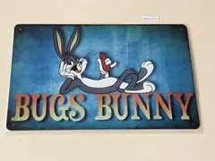 バッグス・バニー ブリキ看板 インテリア
