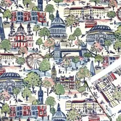 キャスキッドソン　コットンダック　生地