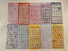 ボンボンドロップシール　サンリオ　ミニ　mini 全種　コンプリート　キティ
