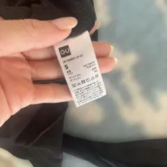 GU ブラック タートルネック Tシャツ Sサイズ