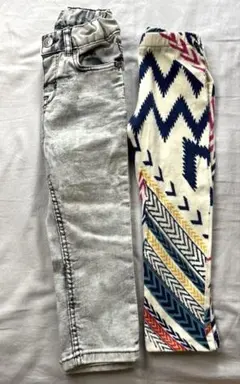 キッズ　デニム　レギンス　2点セット　80㎝〜95㎝