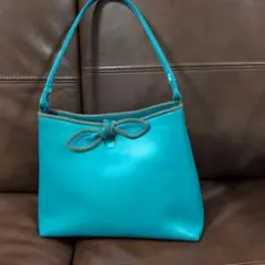 FURLA ハンドバッグ ターコイズブルー