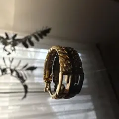 FENDI earring フェンディピアス　バゲットピアス フープ　片耳