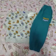 ズートピア　ニック　ジュディ　長袖　パジャマ セットアップ　120