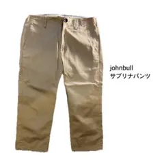 【johnbull】チノパン　サブリナパンツ　七分丈　七分パンツ　クロップド