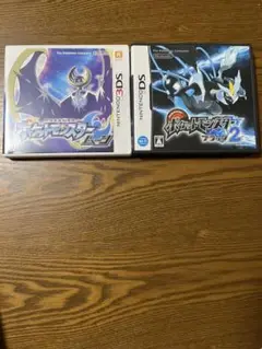 【2本セット】ポケットモンスタームーン3DS・ブラック2