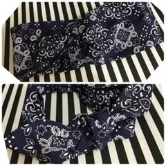 ハンドメイド ヘアバンド レディース  キッズ うさ耳 クロス