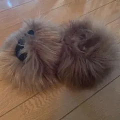 ブラウンファーアームカバー