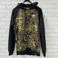 値下げ アディダス スケートボーディング Clima Camo パーカー M