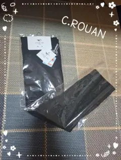 【C.ROUAN】せルーアン アームカバー 黒 48cmのサムネイル
