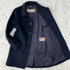 【極美品/M】バーバリーロンドン イングランド チェスターコート シャドーノバ