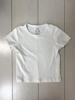 H&M ベビーTシャツ リブ素材　95cmのサムネイル