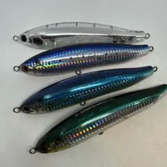 タックルハウス　ヒラマサetc.キャスティング　トップウォータープラグ4本セット タックルハウス ヒラマサetc.キャスティング トップウォータープラグ4