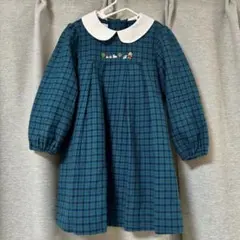 美品　familiar ワンピース　90