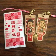 松本利夫&うさセット  羽子板2016