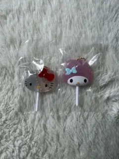 サンリオ　カラフルキャンディチャーム　マイメロ　キティ　2個セット