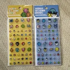 値下げしてます！ たまごっち DROP BLOCK SEAL 2種セット