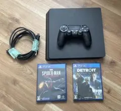 PS4 pro本体 CUH-7200B ソフト5本セット - メルカリ