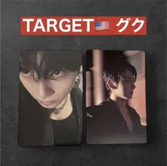 BTS ARIRANG target限定トレカ グク2種 BTS ARIRANG Target ターゲット アメリカ限定 ジョングク 2種 - メルカリ