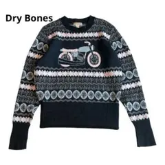 Dry Bones Six Boys モーターサイクル柄 ニット セーターのサムネイル