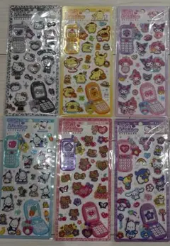 平成はっぴーフォン サンリオ6種 国内正規品 新品未使用 即購入OK