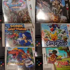ニンテンドー3DS DS ソフト 6本セットのサムネイル