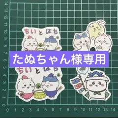 たぬちゃん様専用 ちいかわ シール2セット