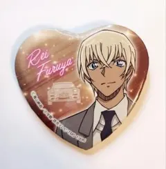 名探偵コナン　安室透　(降谷零)　ハート缶バッチ