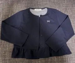 familiar ネイビー カーディガン 120cm