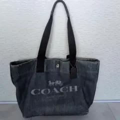 COACH デニム ショルダーバッグ