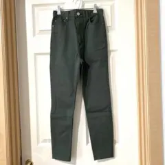【未使用品】MOUSSY マウジー スキニーパンツ ハイウエスト　カーキ S