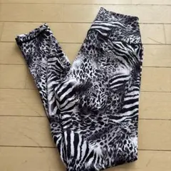 動物柄 ストレッチレギンス