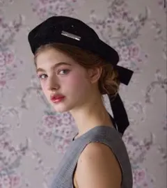 Treat urself ribbon hat velvet